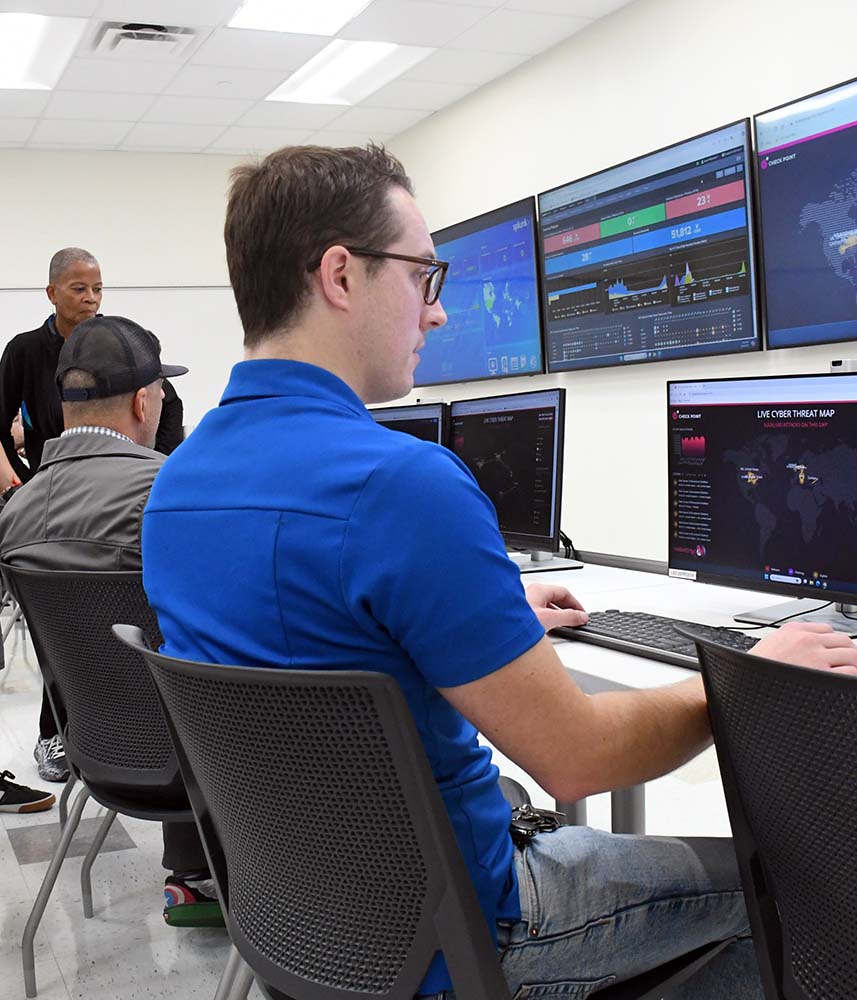 Travis Dodson-Perez, BAT student and San Jac employee