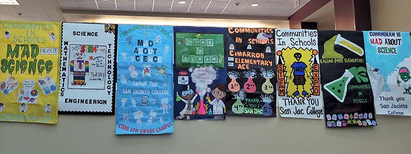 STEM Expo Communities in Schools banners