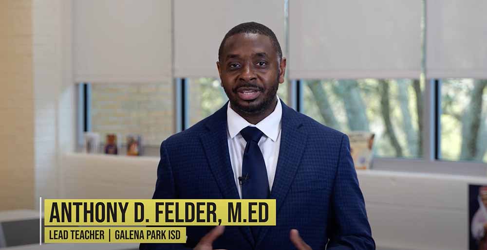 Video Image Anthony Felder Why Should You be an Educator